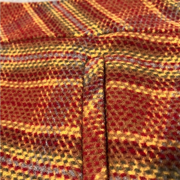 Talbots Womens Wool Plaid Skirt Size 6 Preppy Academia Career Office Tweed - Picture 10 of 11